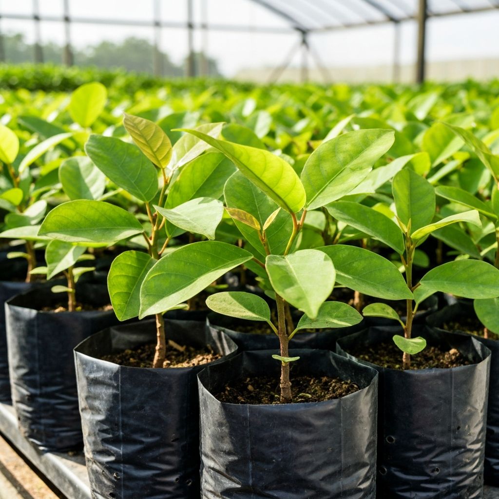 Mudas de Mogno Africano prontas