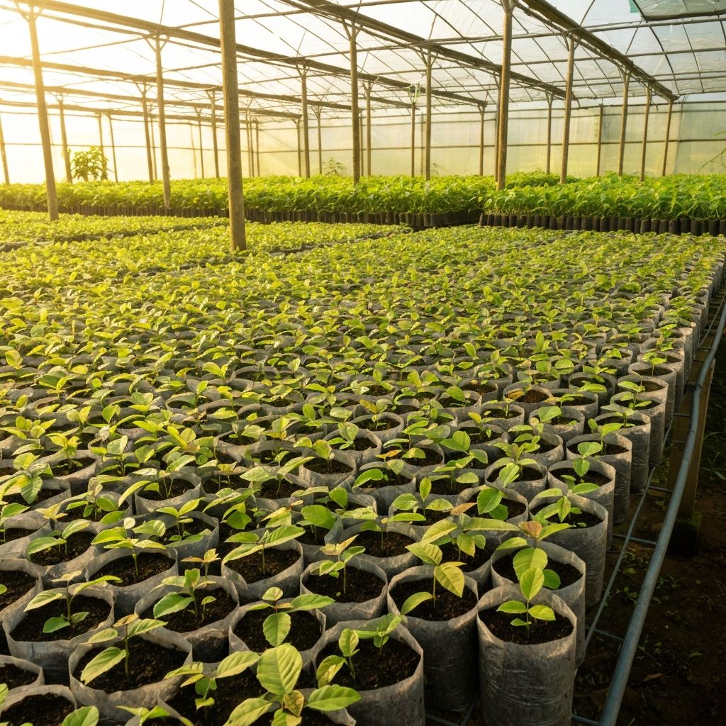 Viveiro especializado da Selva Florestal